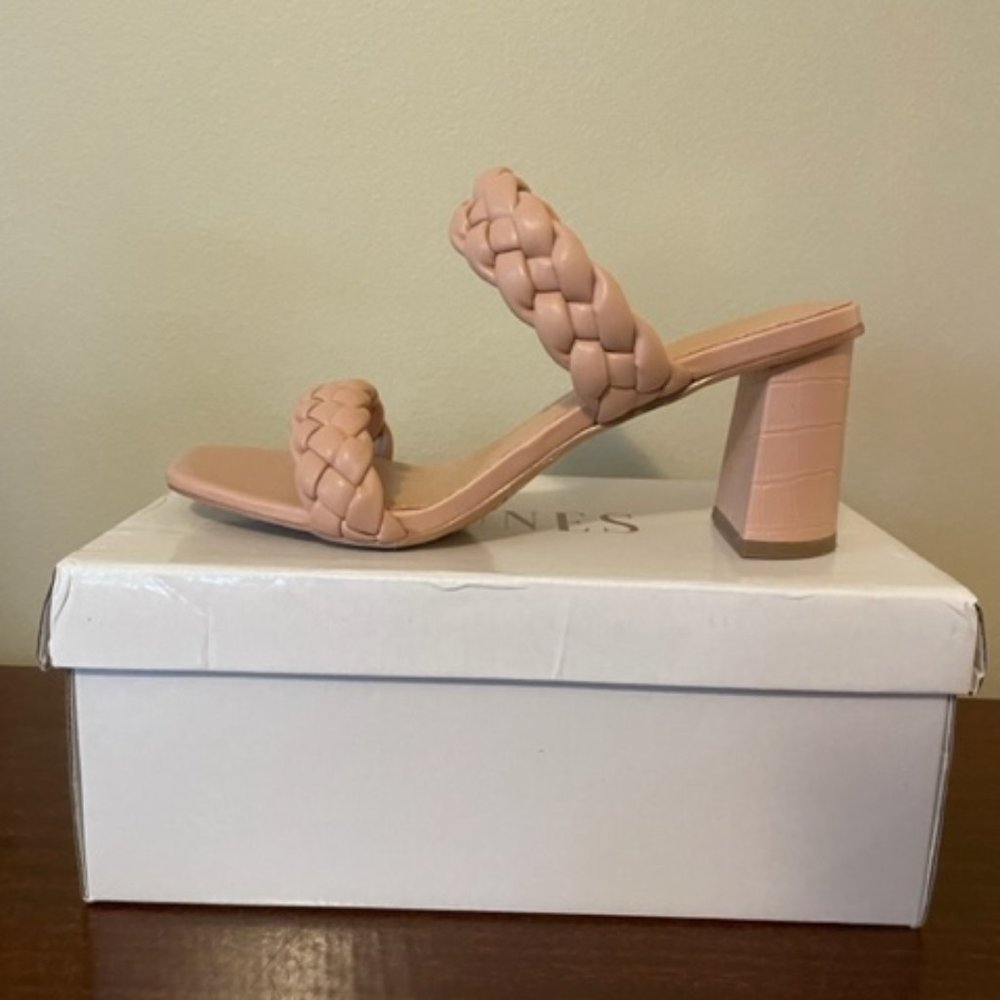 Dunes Women's braided slide sandal - size 8W